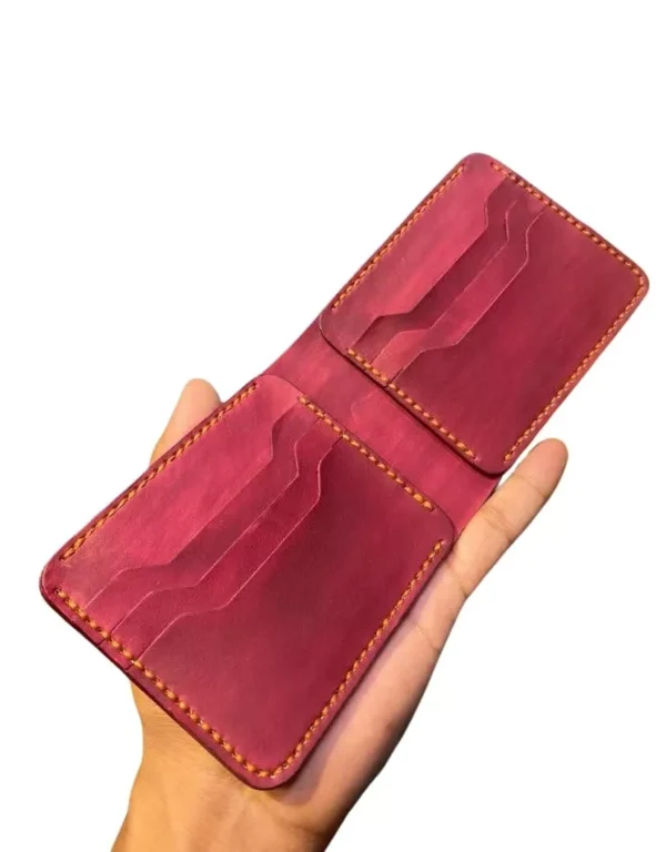 Men's Handcrafted Genuine Leather Wallet – Unique and Affordable