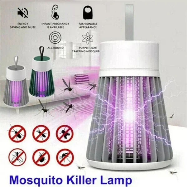 Electric Mosquito Killer Lamp Insect Catcher Fly Bug Zapper UV 30% OFF - Image 3